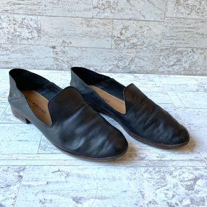 2 for $15/Lucky Brand Cahill Leather Flat Black